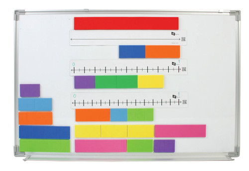 Introductory Magnetic Fraction Number Lines Set