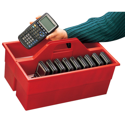 CaddyStack with Inserts and Supports for Graphing Calculators