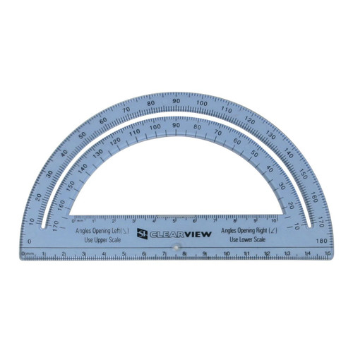 Clearview Protractor 6"