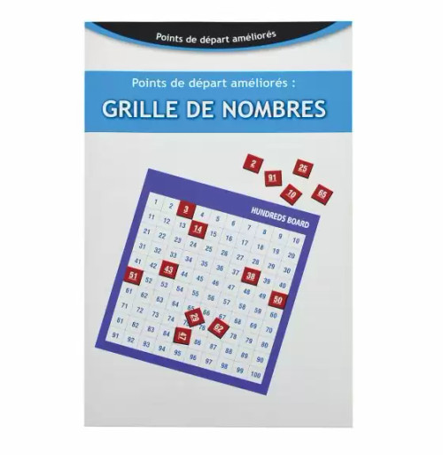 Hundreds Boards - Teacher's Guide Book - French || 25-