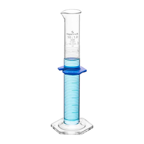 Cylinders, Measuring, Class A, Borosilicate Glass, Hex Base || 43-