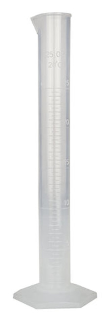 GSC Cylinders, Measuring, Polypropylene, Raised Graduations