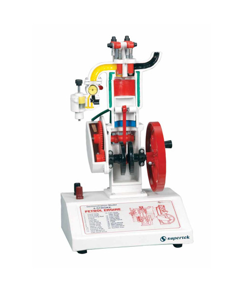 Supertek Gasoline Engine Model, Four Stroke