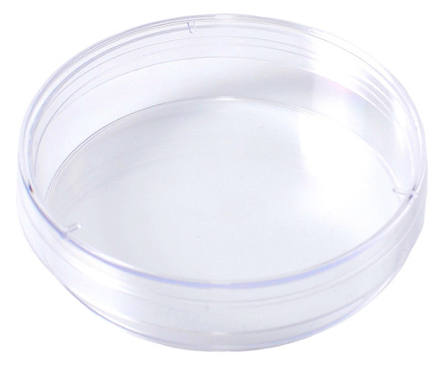 Mono Petri Dish, Standard (Stackable), Polystyrene, 60 x 15 mm "Media Saver", 500/Case