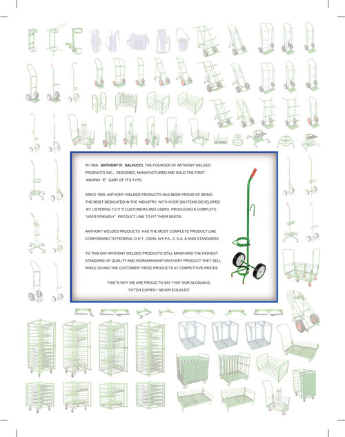 Heavy-Duty D.O.T.-Compliant Lock-Top Carts, ANTHONY®