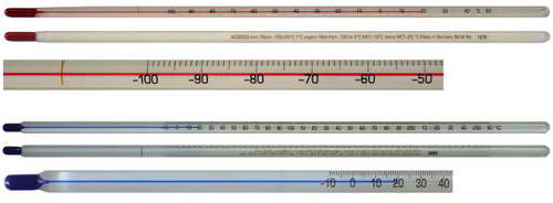 Spirit-Filled General Laboratory Thermometers, Thermco®