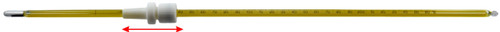 Variable Immersion / Adjustable Bushing Thermometers, Mercury-Filled, Thermco®