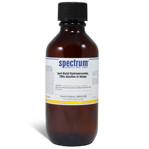 tert-Butyl Hydroperoxide, 70 Percent Solution in Water, 500 mL
