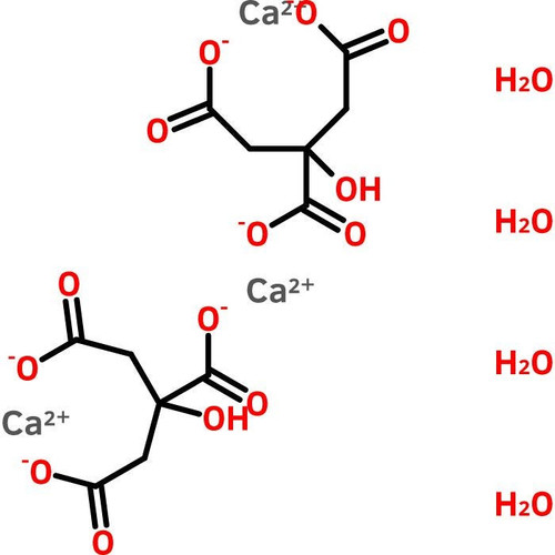 Calcium Citrate, Tetrahydrate, Powder, FCC, 12 kg || 65-