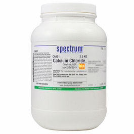 Calcium Chloride, Dihydrate, USP, bioCERTIFIED (TM), 2.5 kg || 65-