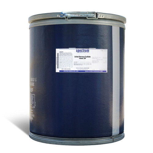 Dried Ferrous Sulfate, Powder, USP, 50 kg