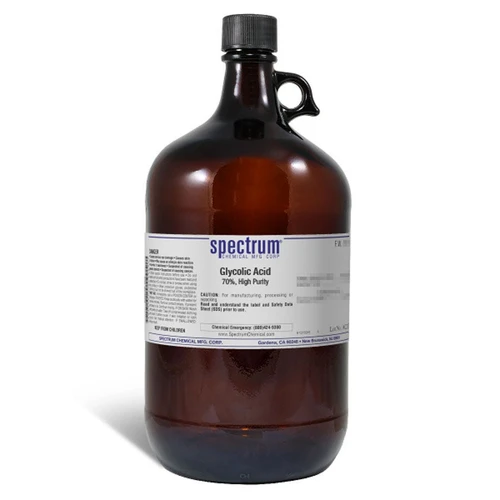 Glycolic Acid, 70 Percent, High Purity, 4 x 4 L || 65-