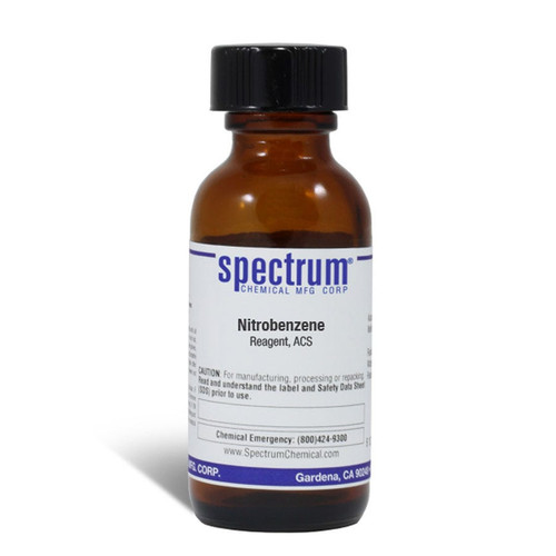 Nitrobenzene, Reagent, ACS, 25 mL