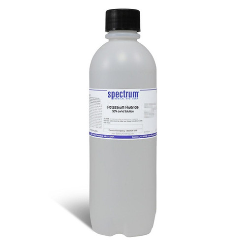 Potassium Fluoride, 50 Percent (w/v) Solution, 1 L || 65-
