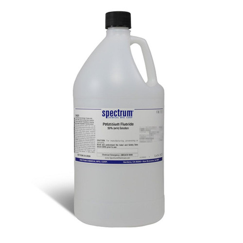 Potassium Fluoride, 50 Percent (w/v) Solution, 4 L || 65-