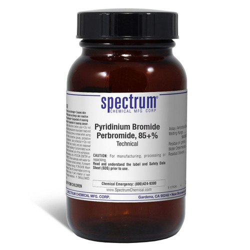 Pyridinium Bromide Perbromide, 85+ Percent, Technical, 100 g