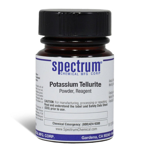 Potassium Tellurite, Powder, Reagent, 25 g || 65-