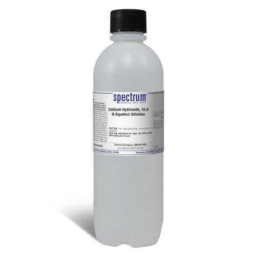Sodium Hydroxide, 10.0 N Aqueous Solution, APHA, 6 x 1 L || 65-