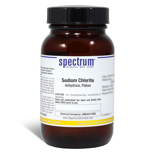 Sodium Chlorite, Anhydrous, Flakes, 100 g