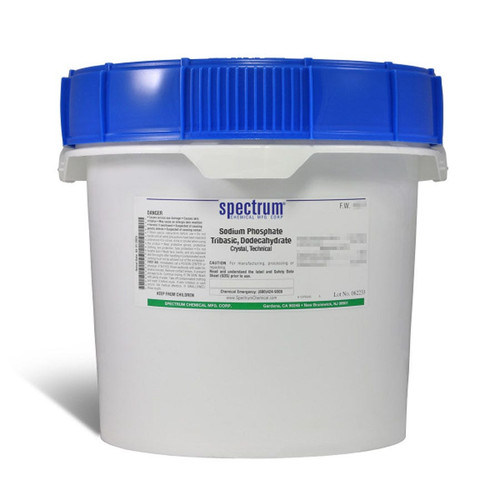 Sodium Phosphate Tribasic, Dodecahydrate, Crystal, Technical, 12 kg || 65-