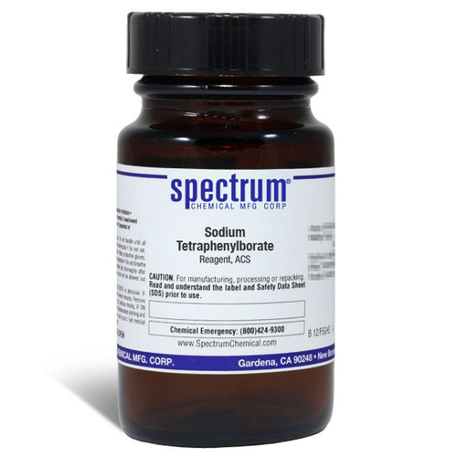 Sodium Tetraphenylborate, Reagent, ACS, 25 g