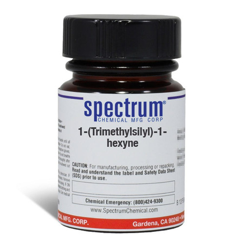 1-(Trimethylsilyl)-1-hexyne, 10 g || 65-
