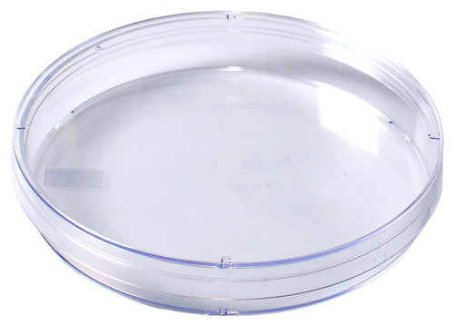 Mono Petri Dish, Automation (No Rim), Polystyrene, 100 x 15 mm, ISO Mark, 500/Case
