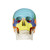 Walter Products Colored Human Skull
