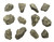 Eisco Pyrite Specimens (Mineral), Approx. 1" (3cm) - Pack of 12