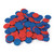 Plastic Two Color Counters Blue/Red, Pack of 200