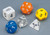 Octahedra Dice (1-8), Set of 5 || 25-