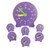 24 Hour Advanced Classroom Clock Set - 1 Teacher and 24 Student || 25-