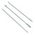 Spatula and Spoon, Semimicro, Stainless Steel, 220 mm (8 1/2"), Set of 3 || 22-
