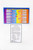 Fluorescent Minerals Short Wave Colelction - 9 Spec. 1-1/2" x 1-1/2" || 42-