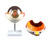 Eye Model, 6X Life-Size, 6 Parts || 23- Eye Model, 6X Life-Size, 6 Parts || 23-