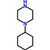 1-Cyclohexylpiperazine, 1 kg || 65-