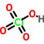 Perchloric Acid, 70 Percent, Reagent, ACS, 2.5 L (PVC Bottle) || 65-