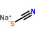Sodium Thiocyanate, Crystal, Reagent, ACS, 25 g