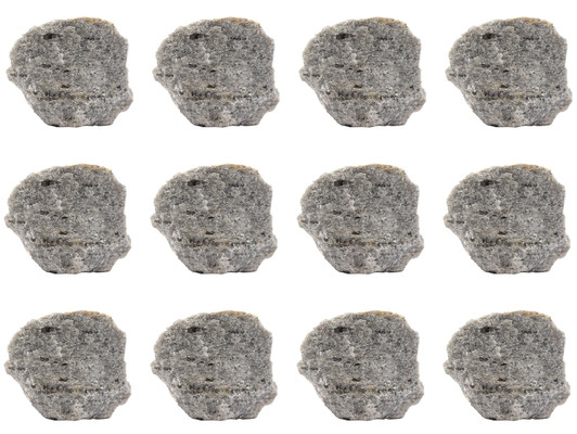 Eisco Mica Schist Specimens (Metamorphic Rock), Approx. 1" (3cm) - Pack of 12