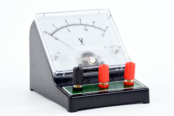 Voltmeter, AC, Dual Range 0-5 V; 0-15 V