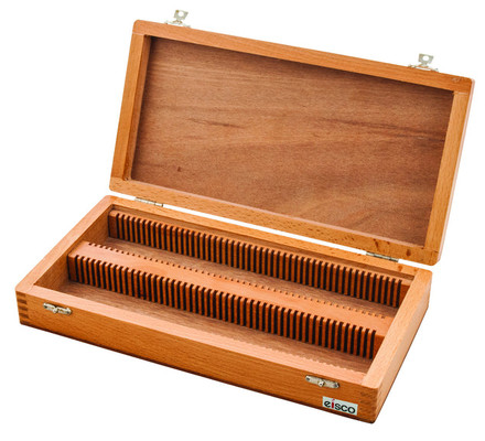 Eisco Slide Box, Wooden, for 100 Geological Slides