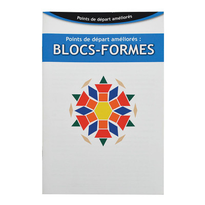 Pattern Blocks - Teacher's Guide Book - French