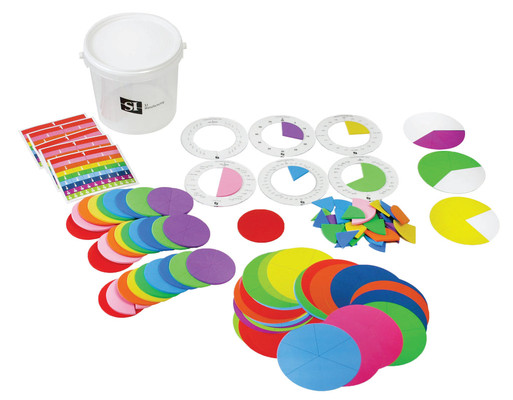 Explore with Fractions Group Bucket