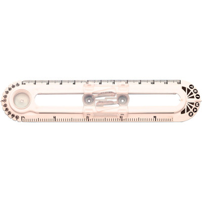 Triman Opaque Compass/Ruler