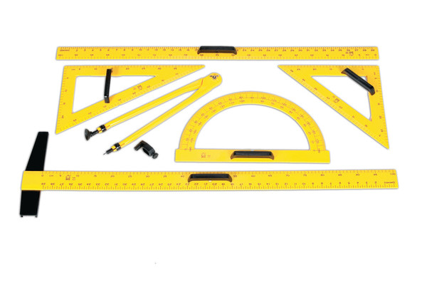Whiteboard 60 Degree Triangle || 25-