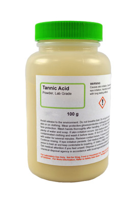 Tannic Acid Powder, Lab Grade, 100 g || 22-