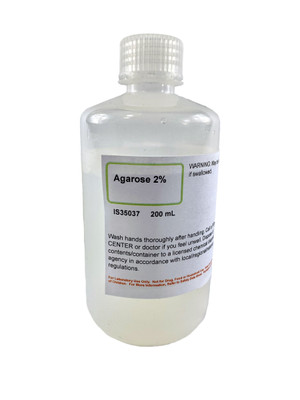 Prepared Agarose, 2.0%, 200 ml - Resolves DNA Fragments 0.1-5kb Long || 50-