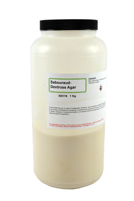 Sabouraud-Dextrose Agar Powder, 1000 g - Selective Growth Medium for Fungi || 50-