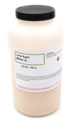 Luria Agar (Miller's) Powder, 500 g - Nutritionally Rich Growth Medium || 50-
