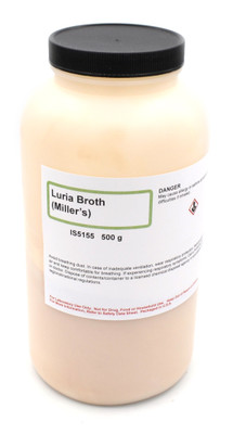Luria Broth (Miller's) Powder, 500 g - Nutritionally Rich Molecular Biology Broth || 50-